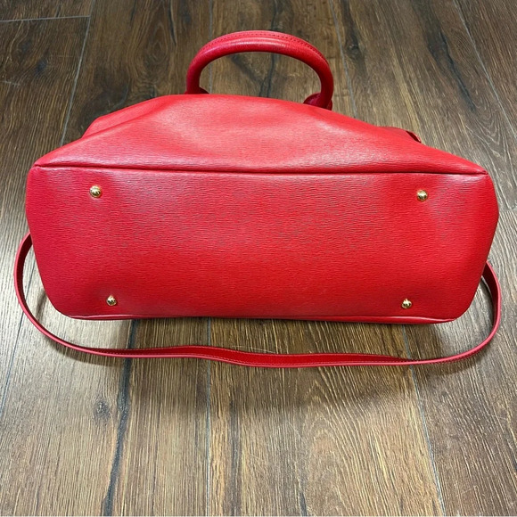 Ralph Lauren Newberry red satchel - Picture 3 of 7